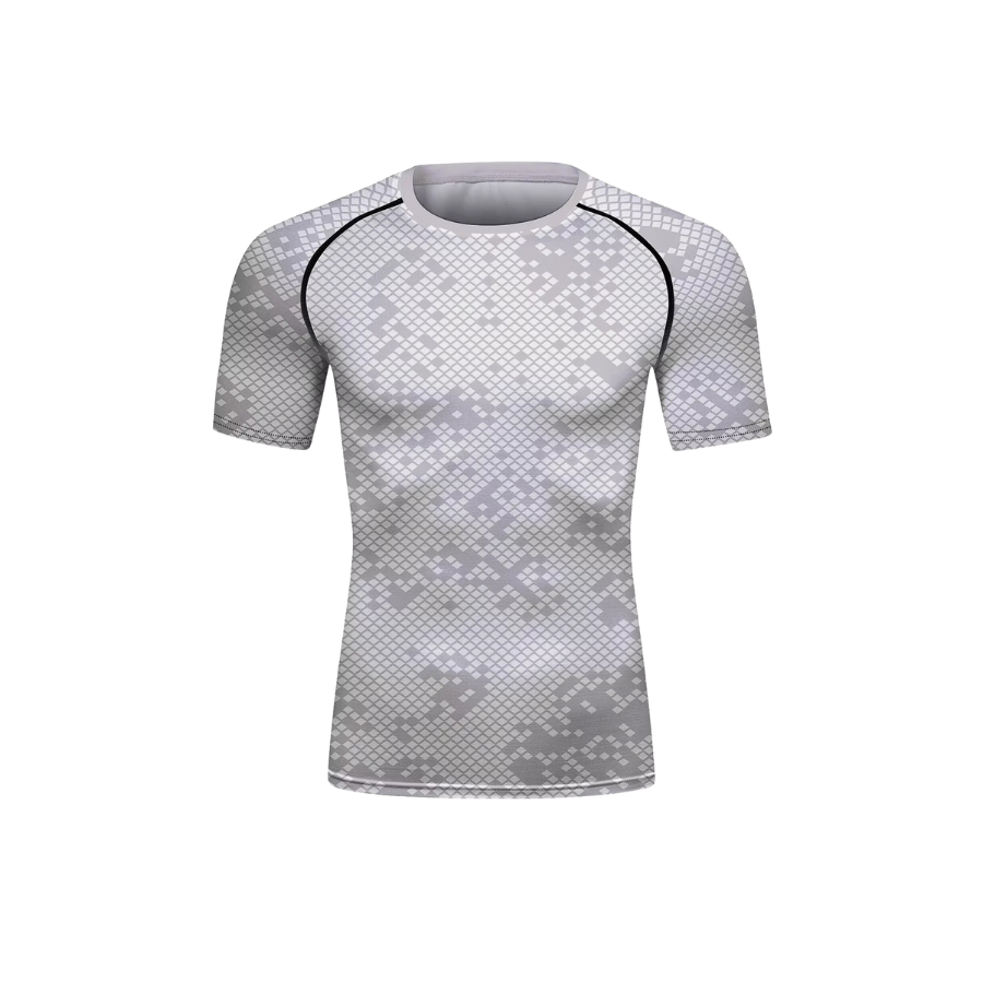 Rashguard + Pantalón + Short Militar Blanco