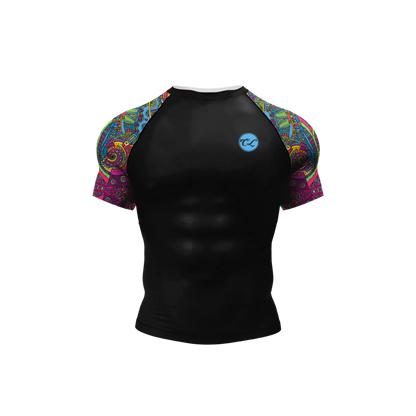 Conjunto Rash. + Pantalón + Short Jiujitsu Multicolor