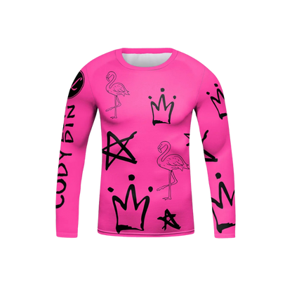 Rashguard Pinki Manga Larga - Kids