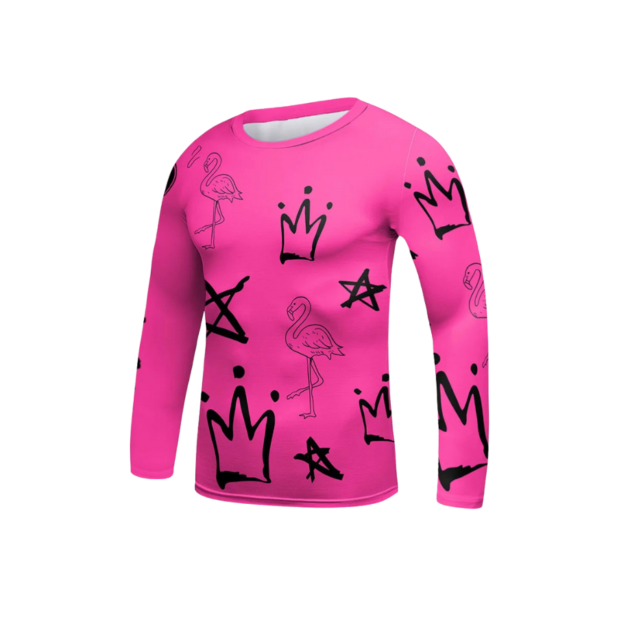 Rashguard Manga Larga + Short Pinki - Kids