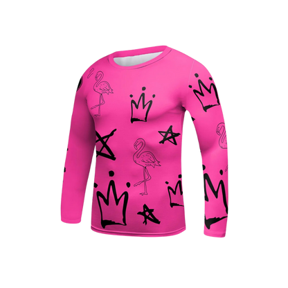 Rashguard Pinki Manga Larga - Kids