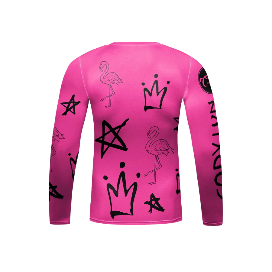 Rashguard Manga Larga + Short Pinki - Kids