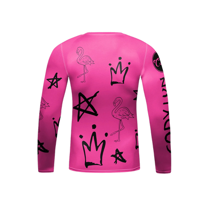 Rashguard Pinki Manga Larga - Kids