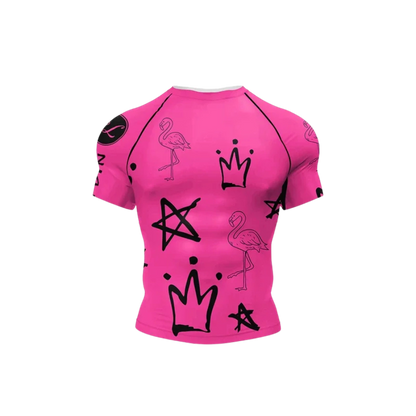 Conjunto Rash. + Pantalón + Short Jiujitsu Pinki