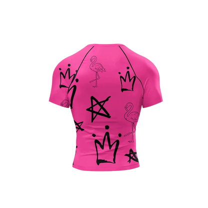 Conjunto Rash. + Pantalón + Short Jiujitsu Pinki