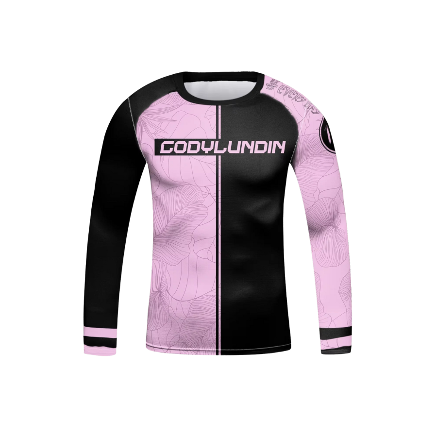 Rashguard Rosa Letal Manga Larga - Kids