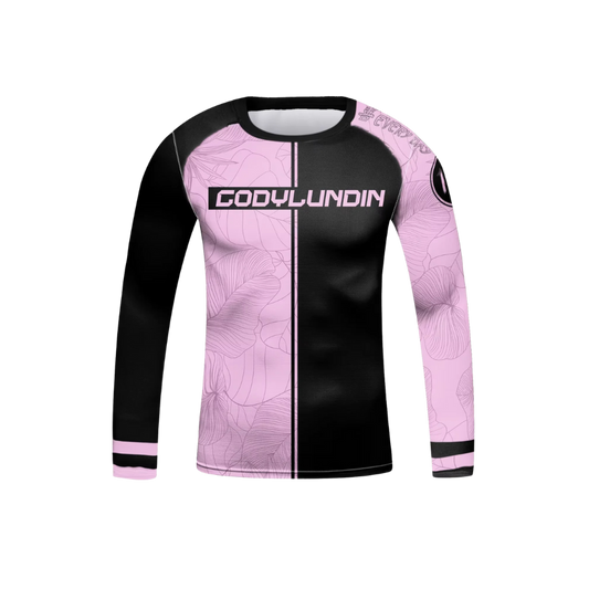Rashguard Rosa Letal Manga Larga - Kids