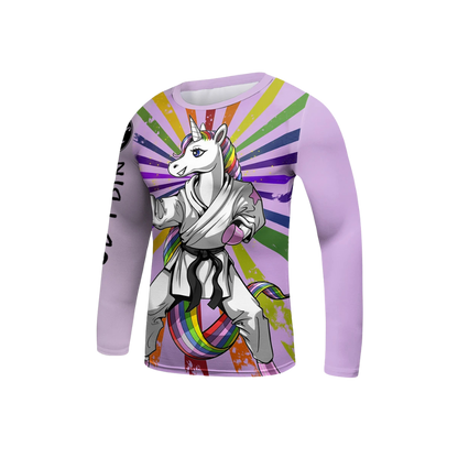 Rashguard Unicorn Manga Larga - Kids