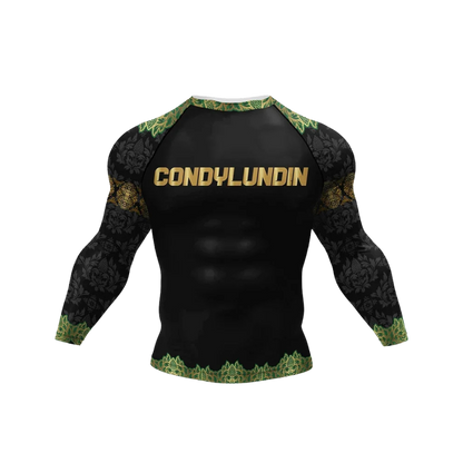 Conjunto Rash. Manga Larga + Pantalón + Short Jiujitsu Venom