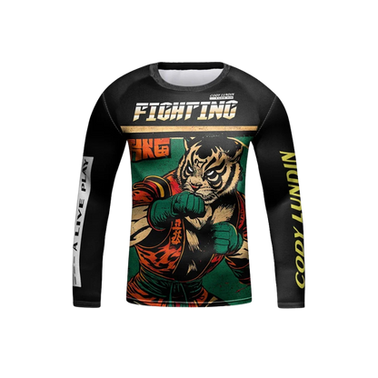 Rashguard Fighter Manga Larga - Kids