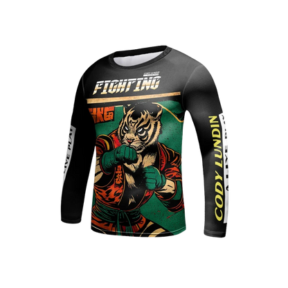 Rashguard Fighter Manga Larga - Kids