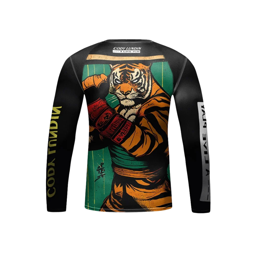 Rashguard Fighter Manga Larga - Kids
