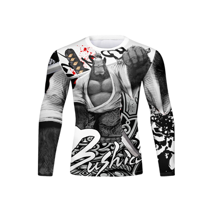 Conjunto Rash. Manga Larga + Pantalón + Short Jiujitsu Gorila