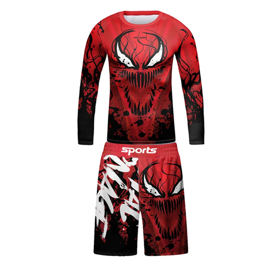 Rashguard Manga Larga + Short Carnage - Kids