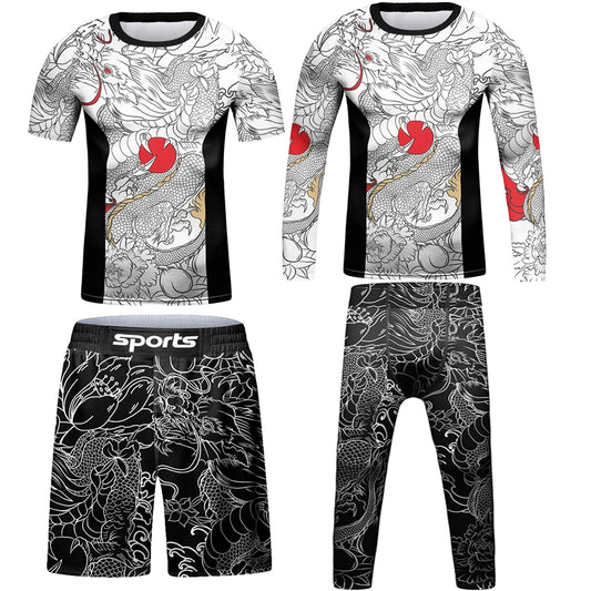 Conjunto Completo Dragón Blanco - Kids