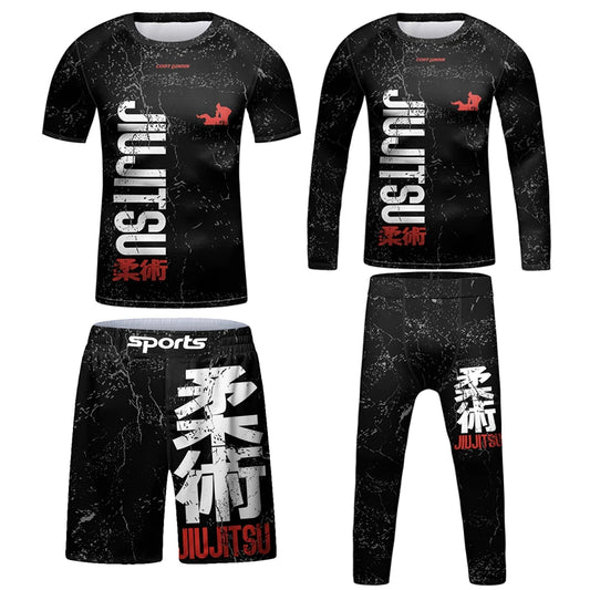 Conjunto Completo JiuJitsu - Kids