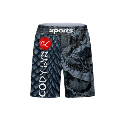 Conjunto Rash. + Pantalón + Short Jiujitsu Dragón