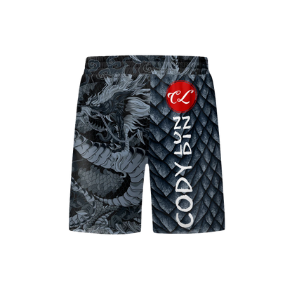 Conjunto Rash. + Pantalón + Short Jiujitsu Dragón