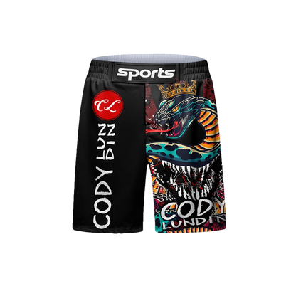 Conjunto Rash. + Pantalón + Short Jiujitsu Dragón Cody Lundin