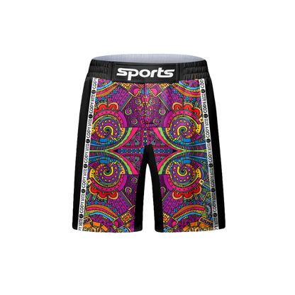 Conjunto Rash. Manga Larga + Pantalón + Short Jiujitsu Multicolor