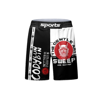 Conjunto Rash. + Pantalón + Short Jiujitsu Panda