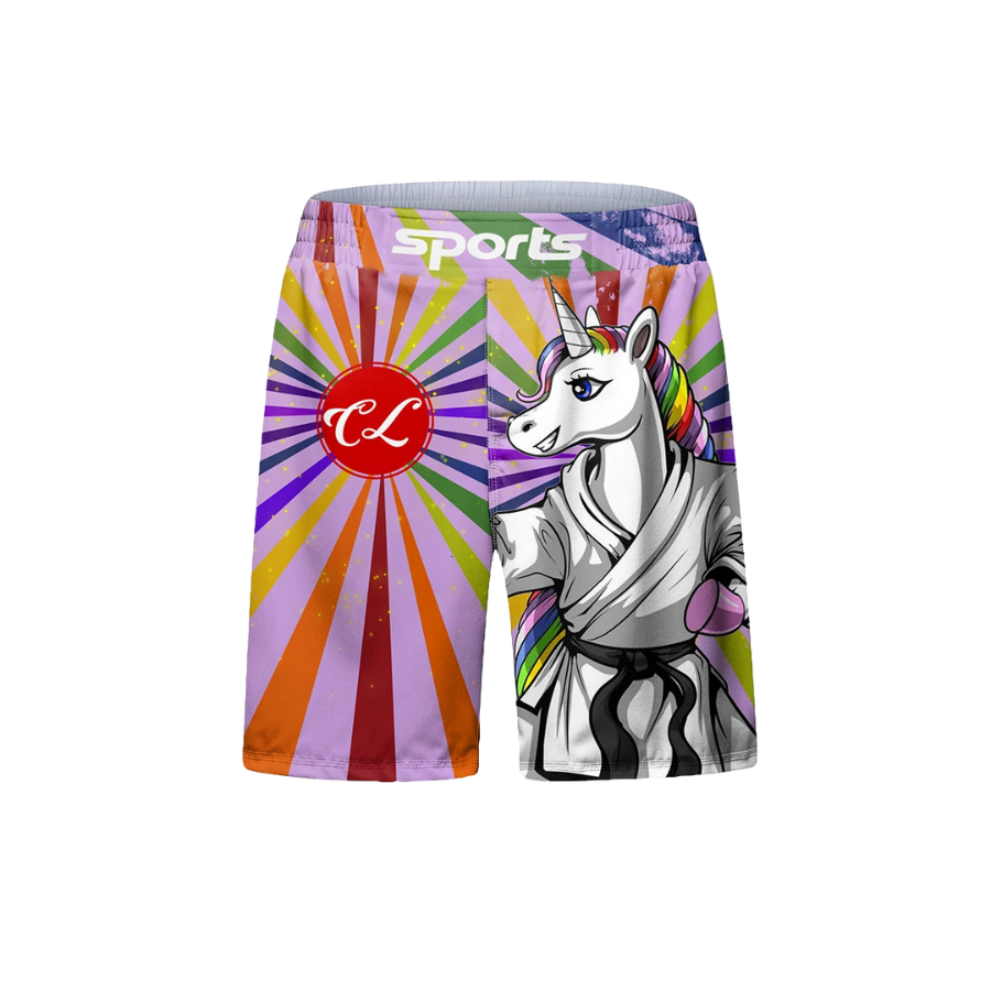 Rashguard Manga Larga + Short Unicorn - Kids