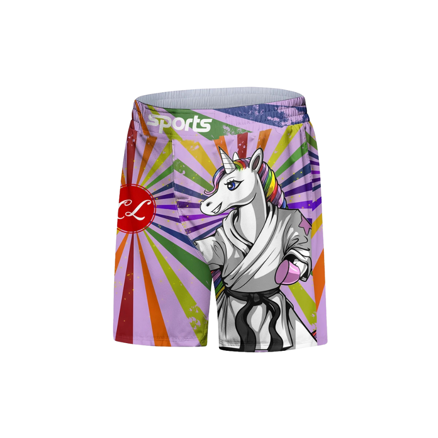 Rashguard Manga Larga + Short Unicorn - Kids